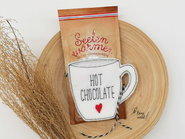 Becher Wunscherfüller Untersetzer - ITH-Stickdatei